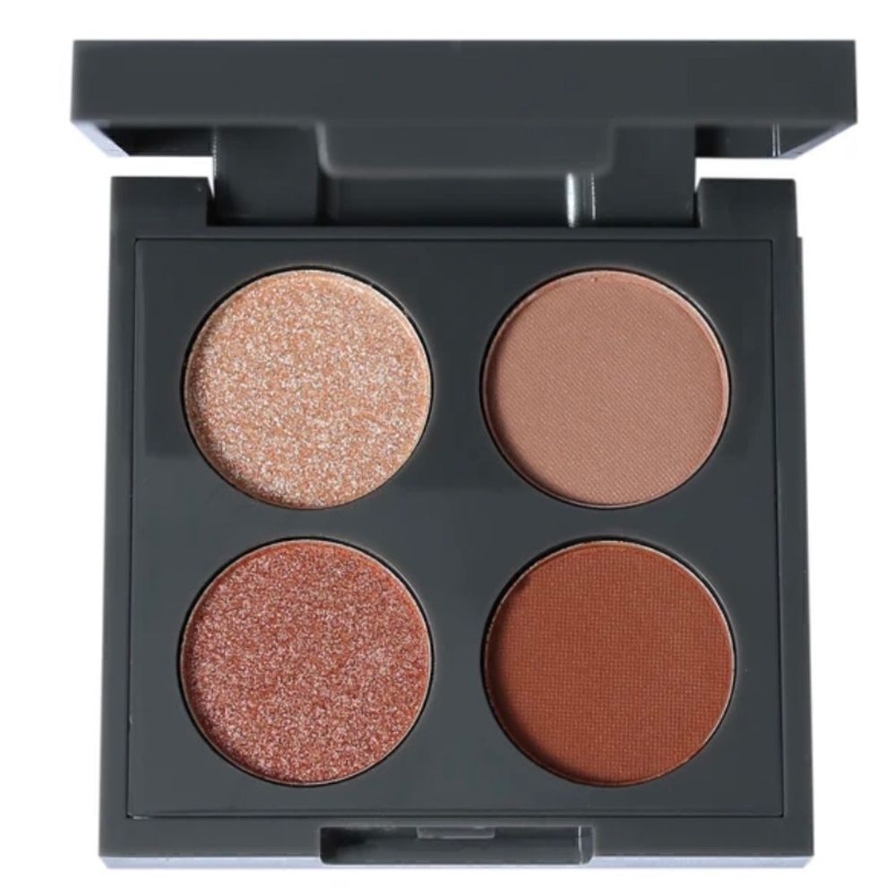 KAB Cosmetics Eyeshadow Quad Naked Neutral Matte Shimmer Versatile Full NWT